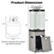 Propane Patio Heater with 41,000 BTU, Wheels and Waterproof Cover